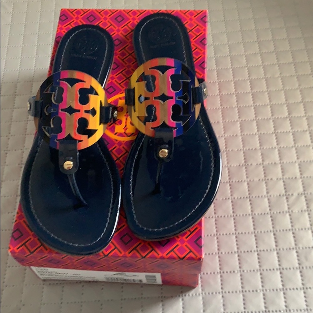 TB delicate worn sandals